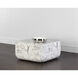 Strut 29.5 X 29.5 inch Marble Look Outdoor Coffee Table